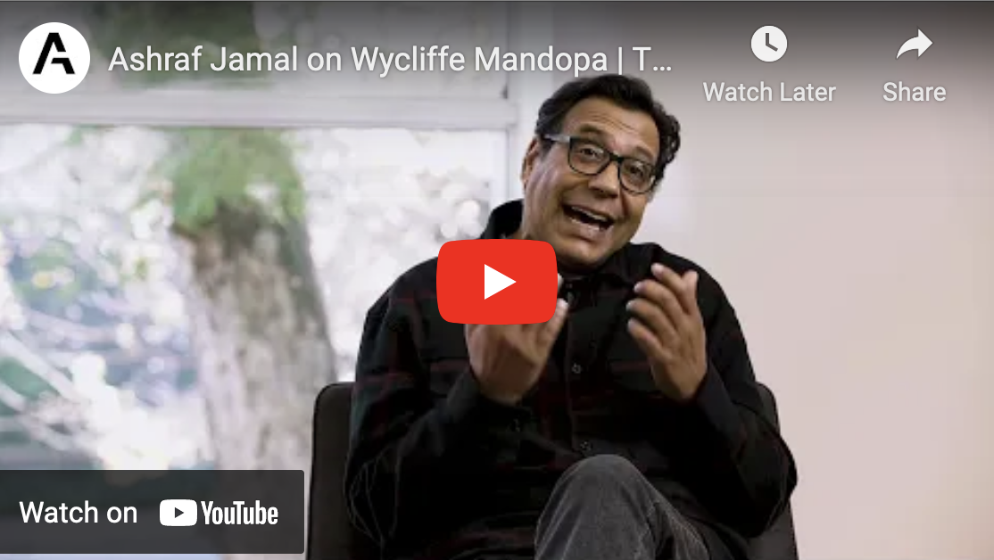 Ashraf Jamal on Wycliffe Mandopa